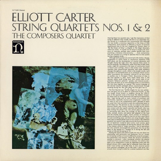 Elliott Carter: The Four String Quartets; Duo For Violin And Piano ...